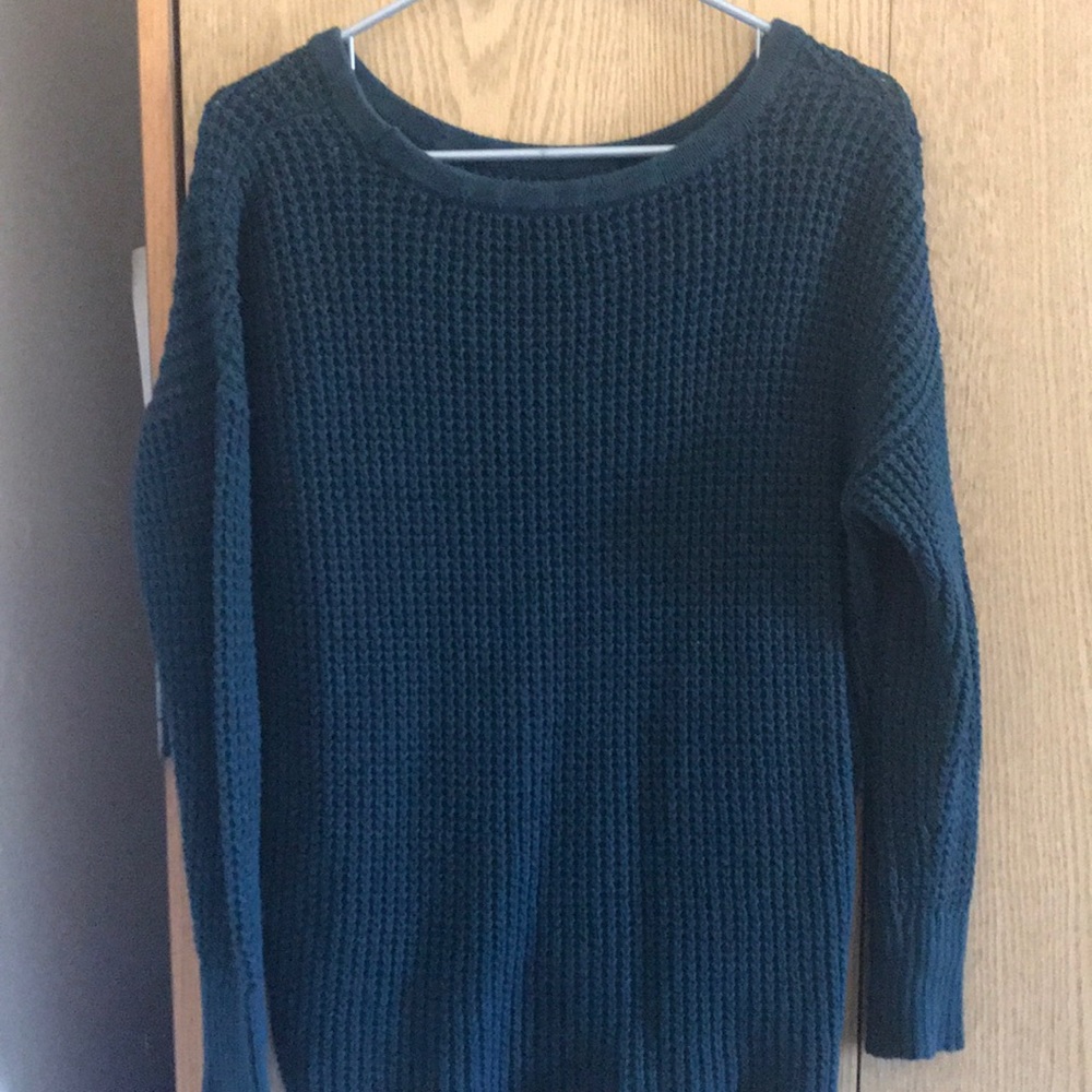 Green Long Sweater